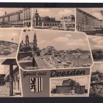 Ansichtskarte Dresden Sachsen Altmarkt Zwinger Ernst Thälmann Str. Semper Oper