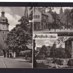 Ansichtskarte Arnstadt Thüringen Ansichten Kunstanstalt Straub & Fischer