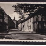 Ansichtskarte Ebersdorf Thüringen Ortsstrasse mit Gasthaus zum Löwe