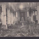 Ansichtskarte Poelkapelle Langemark Belgien Zerstörte Kirche 1. Weltkrieg