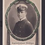 Ansichtskarte Kapitänleutnant Weddigen U-Boot Komandant 1. Weltkrieg