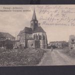 Ansichtskarte Cernay Ardennen Frankreich Zersdtörter Ort im 1. Weltkrieg