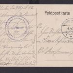 Ansichtskarte Somme Departement Frankreich Zerstörtes Schloss im 1. Weltkrieg