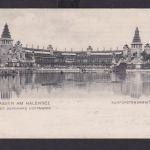 Ansichtskarte Berlin Bahnpost Zug 430 Terassen Am Halensee Unh Gerhasrd Hoffmann