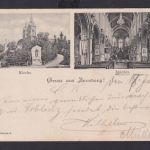 Ansichtskarte Arenberg Rheinland Pfalz Kirche Innen Außen ab Ehrenbreitstein