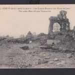 Ansichtskarte Lens Frankreich Zerstörung nach dem Krieg Ruine Kohlebergwerk