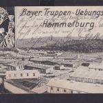 Ansichtskarte Hammelburg Bayern Truppenübungsplatz nach Weisenborn Hessen