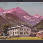 Ansichtskarte Oberstdorf Bayern Allgäu Gasthof Zum Adler i.d.Birgsau