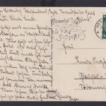 Deutsches Reich Drittes Reich Ansichtskarte SST Benutzt die Luftpost AK