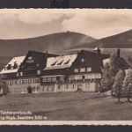 Deutsches Reich Drittes Reich Ansichtskarte Postsache SST Rechtzeitig Postreise