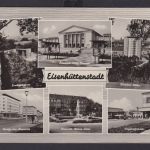 Ansichtskarte Eisenhüttenstadt Brandenburg Friedrich Wolf Theater Freilichtbühne
