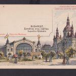 Ungarn Litho Ganzsache 5 Kreuzer Budapest Kirche Religion Glaube
