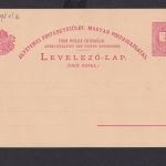 Ungarn Litho Ganzsache 5 Kreuzer Ungarischer Reiter Soldaten