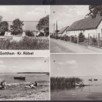 Ansichtskarte Gotthun Kr. Röbel Mecklenburg Vorpommern Urlaub Erholung See