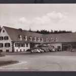Ansichtskarte Auto Oldtimer Gießen Hessen Autobahn Rasthaus Reinhardshain Goslar