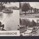 Ansichtskarte Bredereiche Brandenburg Havel Fluss Schleuse ab Gransee n. Berlin