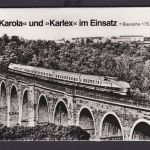 Ansichtskarte Lokomotiven Karola und Karlex im Einsatz Baureihe 175.0 3er Set