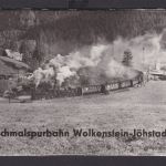 Ansichtskarte Lokomotiven Schmalspurbahn Wolkenstein Jöhstadt 3er Set