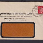 Mühlhausen Elsaß Deutsches Reich Drittes Reich Brief Kunst Kultur SST Deutsche
