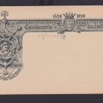 Azoren Portugal Ganzsache Entdecker Vasco da Gama 1498-1898