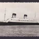 Schiffspost Großbritannien Paquebot Plymouth nach New York USA Ansichtskarte