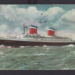 Großbritannien Schiffspost Paquebot Southamton n Hornell Steuben County New York