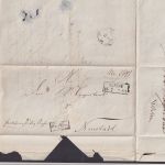 Briefmarken Altdeutschland Preussen Brief Neisse Schlesien selt. Beamtenstempel