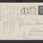 Bremerhaven Deutsches Reich Drittes Reich Karte SST Fernsprecher spart Zeit und