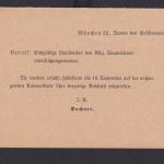 AFS Absenderfreistempel München Bayern Deutsches Reich Drittes Reich Karte SST