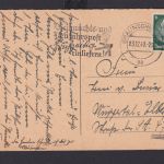 Braunschweig Niedersachsen Deutsches Reich Drittes Reich Ansichtskarte Postsache