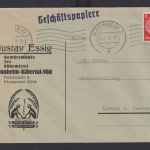 Mannheim Baden Württemberg Deutsches Reich Drittes Reich Brief Geschäftspapiere