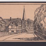 Mini Ansichtskarte 11,5 x 8,5 Feldpost n. Bünde Westfalen 15.09.1942