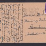 Eisenach Thüringen Deutsches Reich Drittes Reich Ansichtskarte SST n. Flensburg