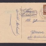 Braunschweig Niedersachsen Deutsches Reich Drittes Reich Ansichtskarte Postsache
