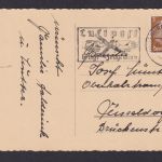 Duisburg Hamborn NRW Deutsches Reich Drittes Reich Ansichtskarte Flugpost SST