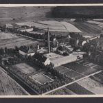 Ansichtskarte Doberg b. Bünde Westfalen Reklame Westfälisches Margarine Werk