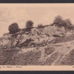 Ansichtskarte Doberg b. Bünde Westfalen Mergelgrube Verlag Heinrich Künne Bremen