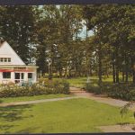 Ansichtskarte Bünde Ennigloh Westfalen Dustholz Wald Cafe Verlag Hans Wagner