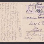 Ansichtskarte Militaria Zerschossener Wald Schützengraben Feldpost n. Häver NRW