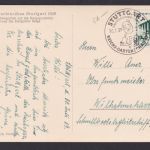 Stuttgart Baden Württemberg Deutsches Reich Drittes Reich Ansichtskarte Stadt