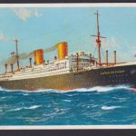 Ansichtskarte Bremen Schifffahrt Dampfer General von Steuben Norddeutscher Lloyd