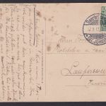 Ansichtskarte Saarbrücken Saarland Kaiserstrasse n. Laufersweiler Rheinland