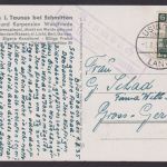 Ansichtskarte Brombach Taunus Hessen Gastronomie Gaststätte und Kurpension Haus