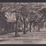 Ansichtskarte Truppenübungsplatz Friedrichsfeld Hessen Karlstrasse Feldpostkarte