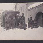 Privat Foto Militaria Hindelang Bayern Soldaten im Schnee 1928