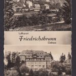 Ansichtskarte Friedrichsbrunn Sachsen Anhalt Ostharz Tewilansicht FDGB