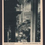 Ansichtskarte Schneeberg Sachsen Silvester Andacht Photo Karl Frenzel