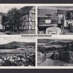 Ansichtskarte Dohrenbach Hessen Gastronomie Gaststätte Gundlach Fachwerkhaus