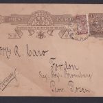 Australien South Australia Ganzsache Card 1p ZuF 1/2p Destination G.P.O Adelaide