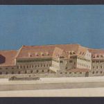 Ansichtskarte Augsburg Bayern Entwurf f. Katholisches Fürsorge und Altersheim